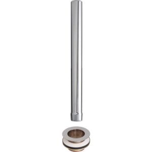 Bonde surverse – OMP – Laiton chromé – H 400 mm – Ø70 mm – 1"1/2 – Sans trop-plein - OMP TEA