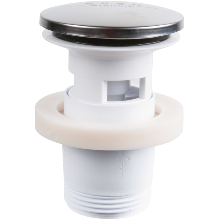 Bonde pour lavabo automatique - WIRQUIN PRO - Quick-Clac - Avec trop-plein- A clapet - Wirquin