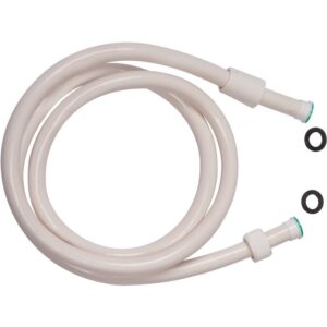 Flexible lisse Blanc - SIDER - Embout blanc - 1,5 m - SIDER