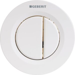 Commande déporté pneumatique - GEBERIT - Rinçage double touche - Poussoir à encastrer - Geberit