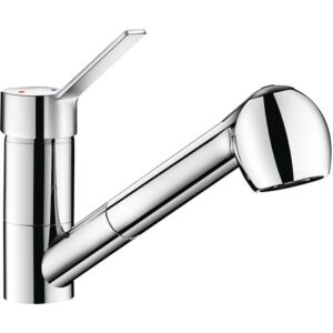 Mitigeur d'évier - DELABIE - Avec douchette extractible - Débit 7 l/min - Delabie