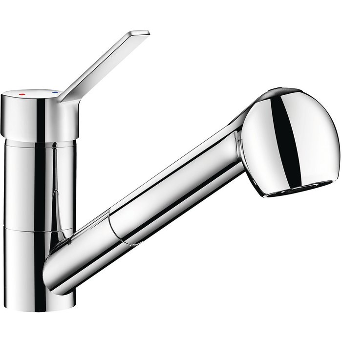 Mitigeur d'évier - DELABIE - Avec douchette extractible - Débit 7 l/min - Delabie
