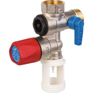 Groupe de sécurité droit - WATTS INDUSTRIES - SFR -3/4" -Spécial eaux dures - Watts