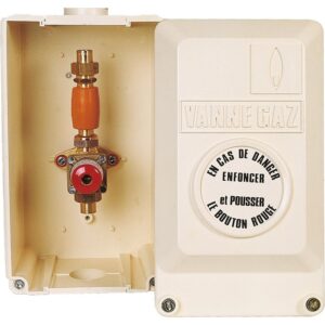 Coffret coupure de gaz - Banides et Debeaurain