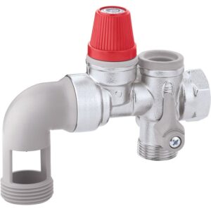 Groupe de sécurité - SIDER - Modèle coudé - Anti-pollution - 3/4" - 1" - SIDER