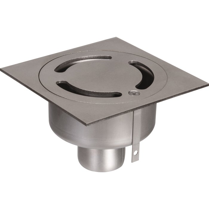 Siphon inox collectivité - ACO - 150 x 150 mm - ACO