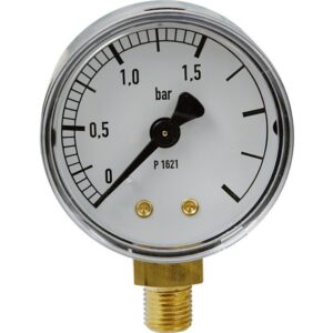Manomètre gaz radial - 0 à 1,5 bar - Clesse