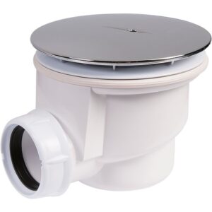 Bonde de douche - NICOLL - Pour receveur - Ø 90 mm - Sortie horizontale - Nicoll