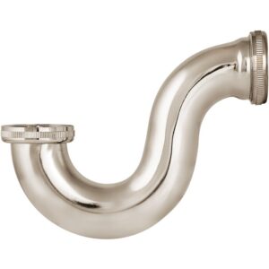 Siphon baignoire laiton chromé - VALENTIN - 1"1/2 - Ø 40 mm - Valentin