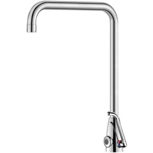 Mitigeur électronique - Tempomatic Mix Pro - DELABIE - Bec haut - Débit 4 l/min - Delabie