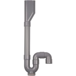 Siphon machine à laver double - REGIPLAST - Sortie verticale Ø40 mm - Regiplast