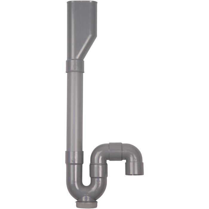 Siphon machine à laver double - REGIPLAST - Sortie verticale Ø40 mm - Regiplast