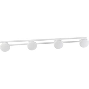 Porte-peignoir époxy blanc - 4 Têtes - Godonnier