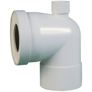 Pipe WC - REGIPLAST - Courte - A prise d'air - Ø 100mm - Regiplast