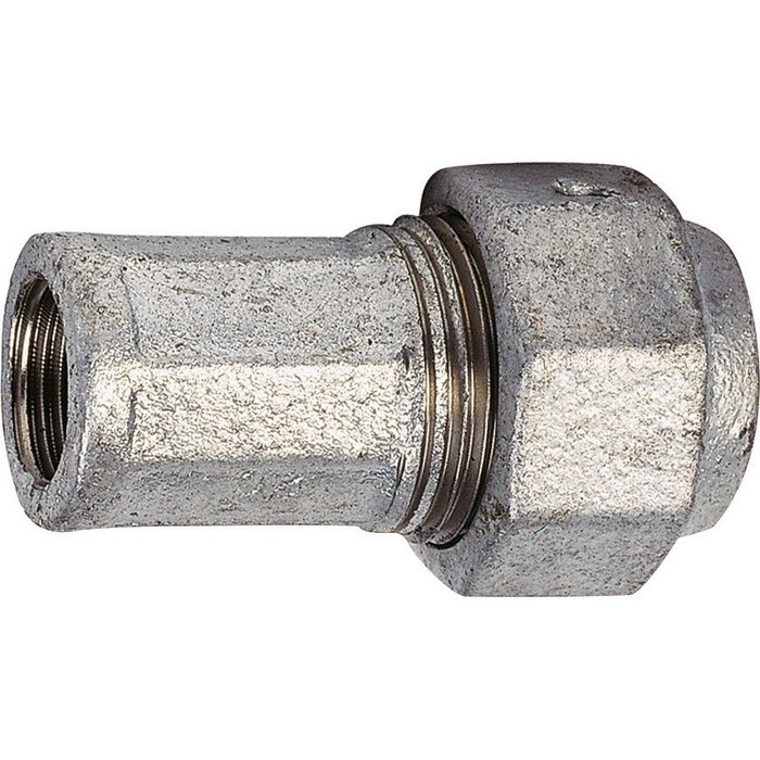 Raccord à serrage extérieur - Acier galvanisé - Femelle