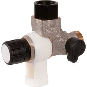 Groupe de sécurité coudé - COMAP - Reverso - 3/4"- Inox - Comap