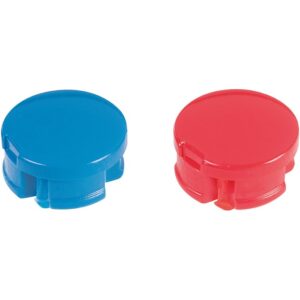 Pastilles de croisillon rouge / bleue - Jeu de 12 - SIDER