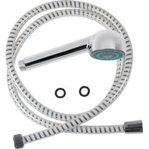 Kit de douche jetable – SIDER – Douchette monojet chromée avec flexible 1,50 m - SIDER