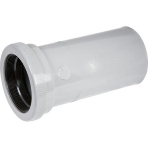 Manchon PVC de réparation gris - NICOLL - Femelle Ø 100 mm - Nicoll