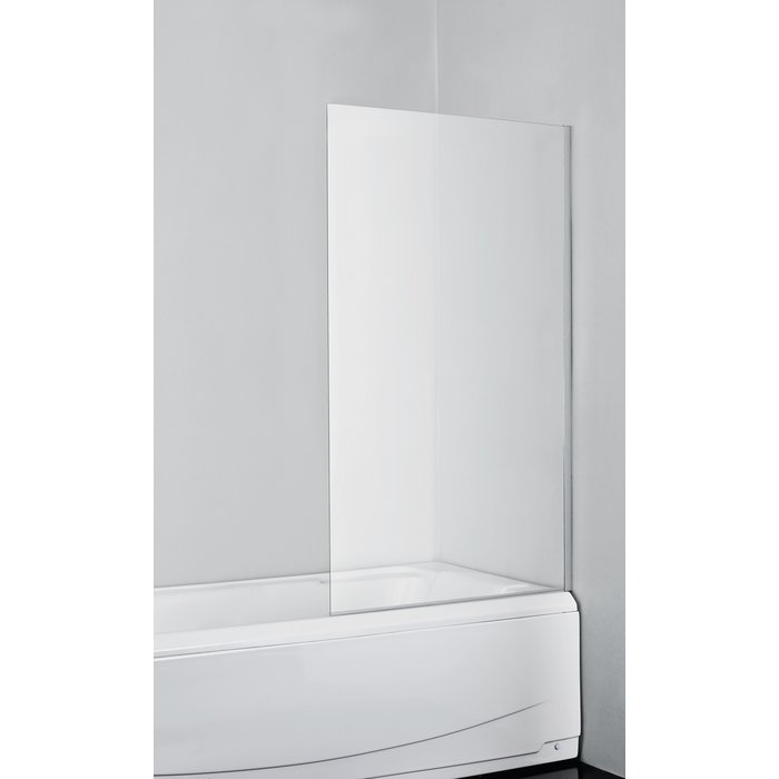 Pare-baignoire fixe – ODYSSEA – Transparence-B – Profilé Aluminium Argent Mat – 90 x 140 cm - Odyssea
