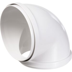 Raccord PVC coudé 90° - Ø 150 mm - Nuos primo - Ariston