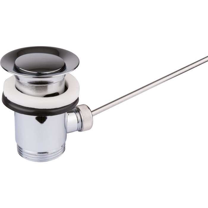Bonde vidage lavabo complet - SIDER - Laiton - Chromé-poli - M1”¼ - SIDER