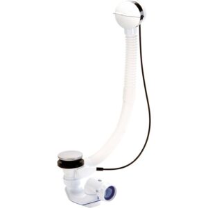 Vidage de baignoire à câble - NICOLL - Easybain Wave - Pré-assemblé - L.650mm - Nicoll