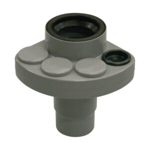 Multi-connecteur PVC gris - Ø 110 mm - 4 branchements Ø 32 à 50 mm