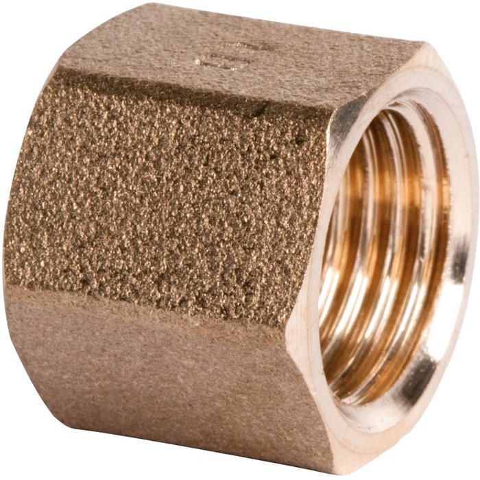 Manchon à visser - Laiton - Femelle / Femelle - 6 pans - Thermador