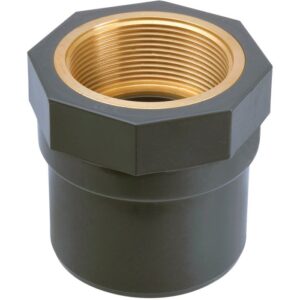 Manchon PVC avec taraudage laiton - Girpi