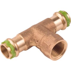 Raccord laiton en T - AIPS - VSH SudoPress - FF - A sertir - A taraudé - Aalberts Integrated Piping Systems