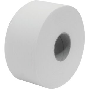 Rouleau papier toilette Mp hygiène - Blanc - 160 m - Ø 19 cm - Lot de 12 - MPH1865
