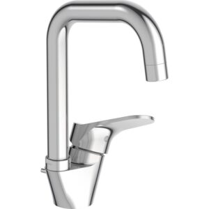 Mitigeur lavabo – JACOB DELAFON – BRIVE – Bec tube – Chrome - Jacob Delafon