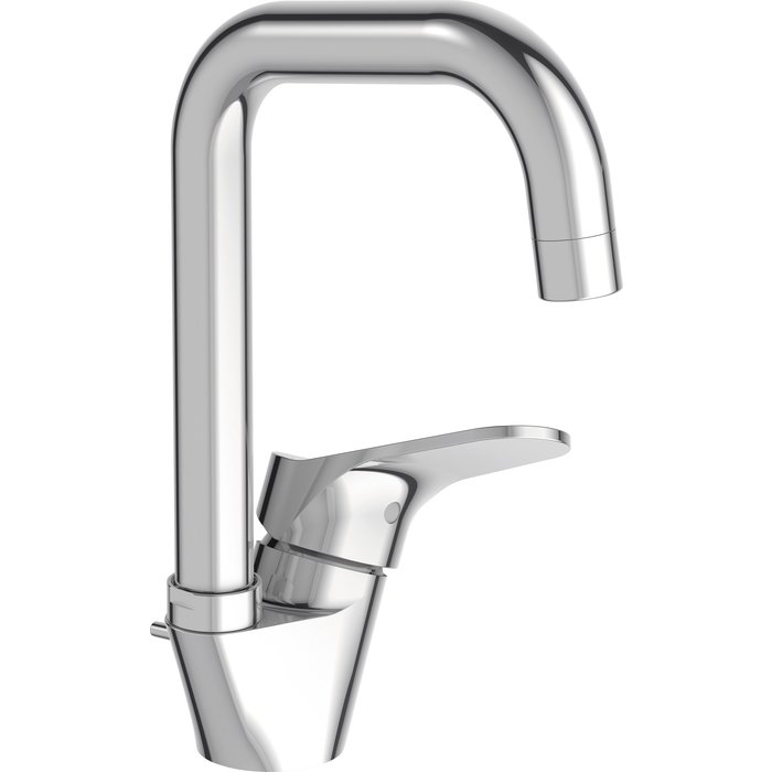 Mitigeur lavabo – JACOB DELAFON – BRIVE – Bec tube – Chrome - Jacob Delafon