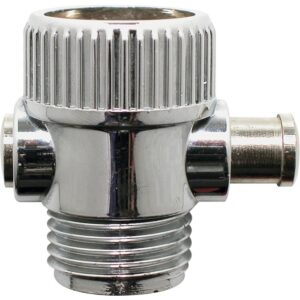Stop douche - SIDER - Chromé - Mâle 1/2" - Femelle 1/2" - SIDER