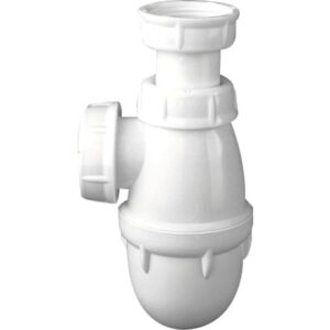 Siphon d'évier - NICOLL – Réglable en hauteur – Entrée F 1"1/2 - Sortie Ø40 mm - Débit 58 L/min - Nicoll
