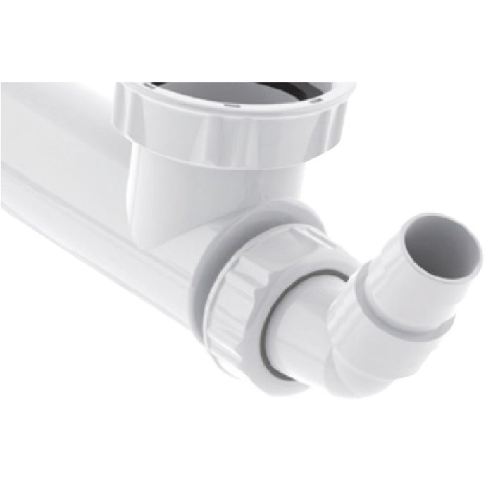 Vidage évier Ø90 mm – VALENTIN – Siphonette Space Fit – Panier inox Ø83 – Siphon intégré – Sortie Ø40 mm - Valentin – Image 3