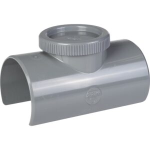Selle de réparation PVC gris - Femelle Ø 100 - 90 mm - Nicoll