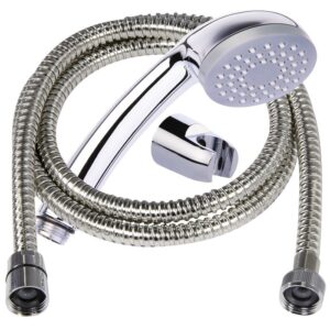 Kit de douche Simplex chromé avec support et flexible Odyssea - 1,5 m - Odyssea