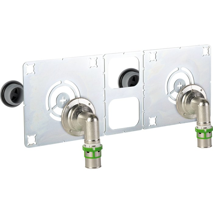 Kit de fixation pour robinetterie sanitaire sur plaque de plâtre à sertir Comap - Femelle 1/2" - Diamètre 20 mm - Comap – Image 2