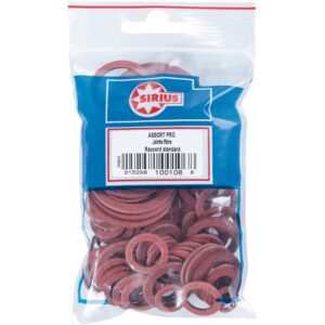 Assortiment de joints fibres Siruis - Sachet de 100 pièces - Watts industries - Watts