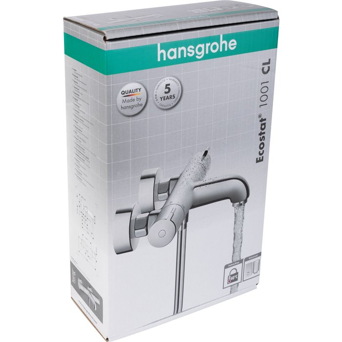 Mitigeur thermostatique bain-douche - HANSGROHE - Ecostat 1001 CL - Débit 20 l/min - Hansgrohe – Image 3