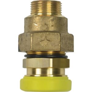 Raccord PLT mâle cylindrique à joint plat Clap - Chuchu Decayeux - Ø 20 - 3/4" - Chuchu Decayeux