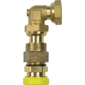 Coude 90° de transition PLT Flexiclic Clap Chuchu Decayeux - Femelle - Joint plat - DN 20 - Chuchu Decayeux