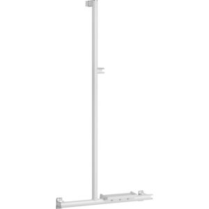 Barre de douche blanche en T - 1296 x 678 mm - ARSIS - Pellet ASC - Pellet