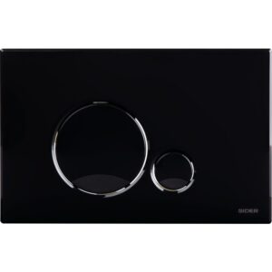 Plaque de commande - Ciklo - Sider - Double débit - Noir - SIDER