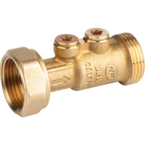 Clapet antipollution - SFERACO - Femelle/Mâle - 2 bouchon laiton 1/8" - PN10 - Sferaco