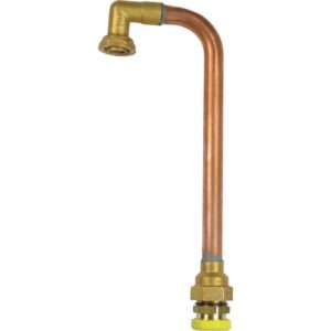 Crosse 180° Femelle à JPC PLT Flexiclic clap - Chuchu Decayeux - Sortie de compteur G4 - DN 25 - Chuchu Decayeux