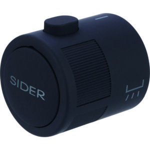 Manette de mitigeur thermostatique bain douche - Sider - Ibaya - Noir mat - SIDER