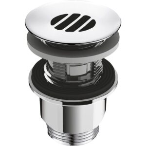 Bonde de lavabo - DELABIE - Hygiéna - Bonde sécable - Grille concave - Raccordement M 1"1/4 - Delabie
